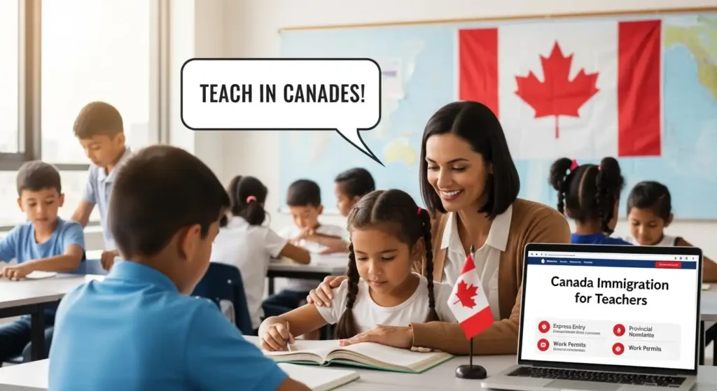 immigrate to Canada as a teacher