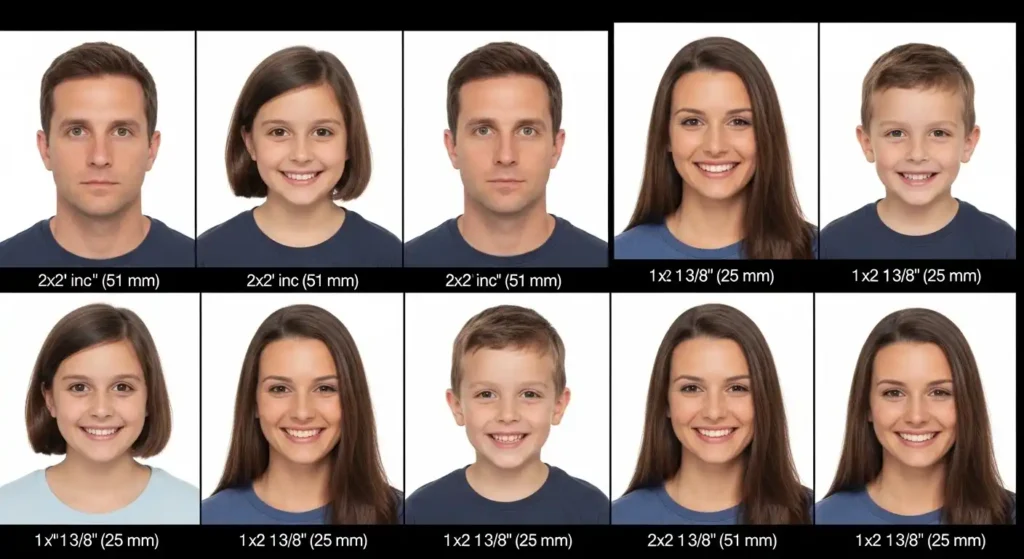 Photo Size Requirement for a USA Visa